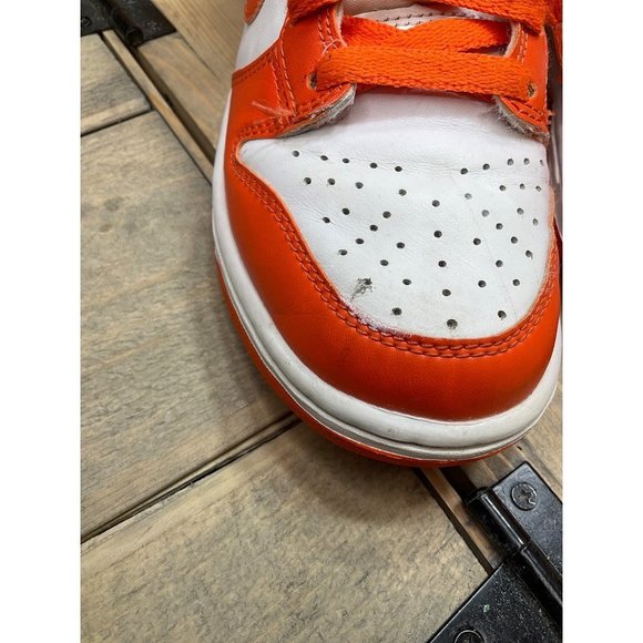 Nike Dunk High SP Syracuse Orange Blaze DB2179-100 GS Size 4Y - Picture 4 of 9